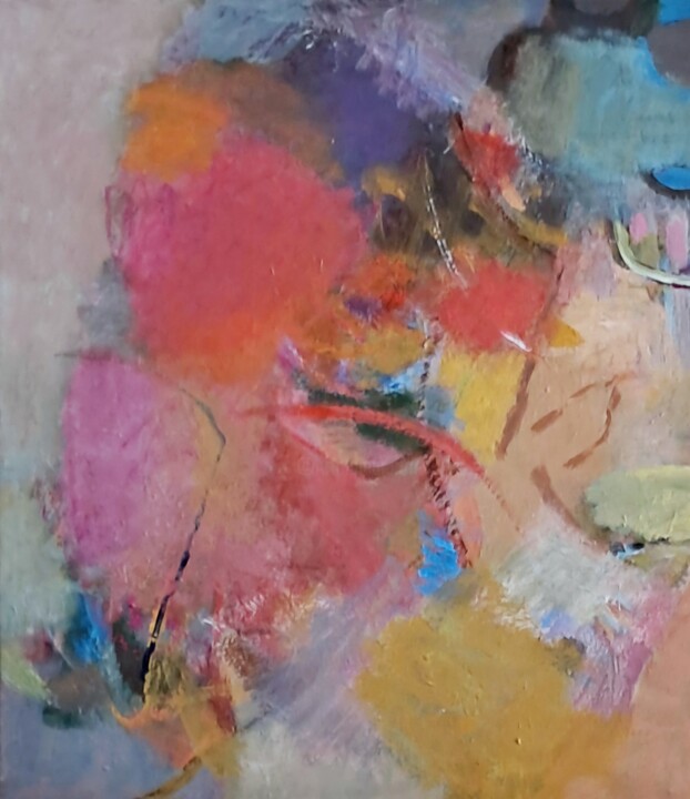 Pintura titulada "Sweet in the air" por Kae-He Zöllner, Obra de arte original, Acrílico