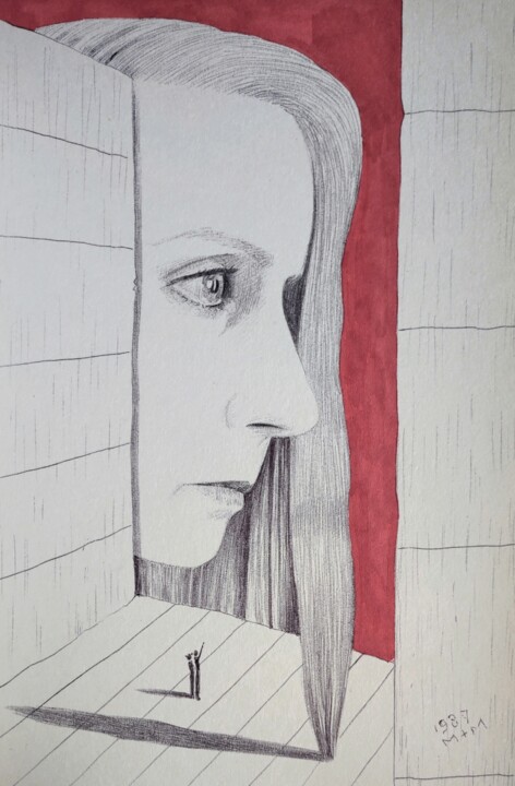 图画,  8.3x5.5 in 