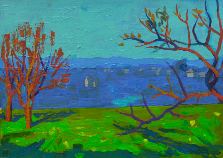 Schilderij,  8,3x11,7 in 