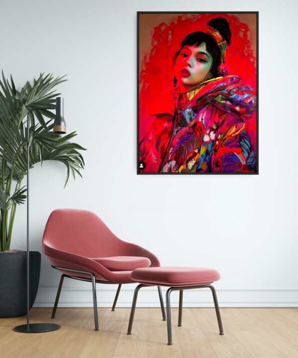 Work presented framed