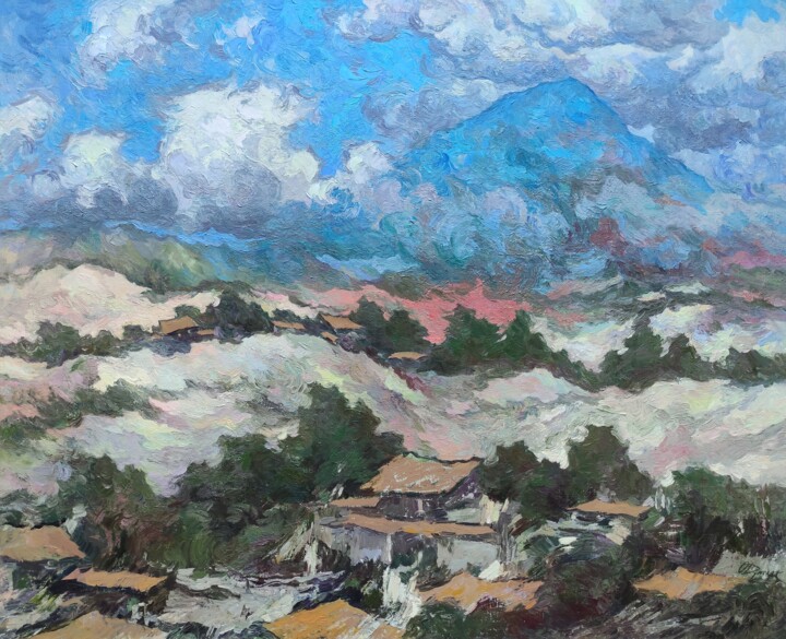 绘画,  35.4x39.4 in 