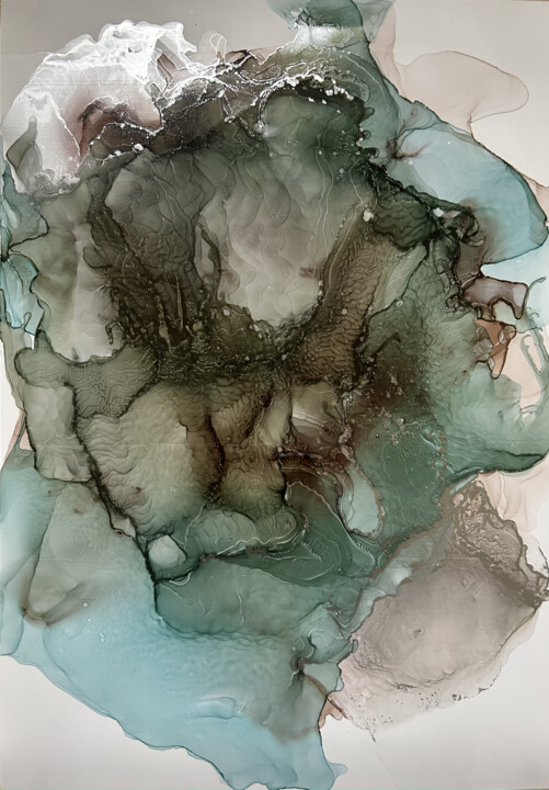Schilderij,  21,7x13,8 in 