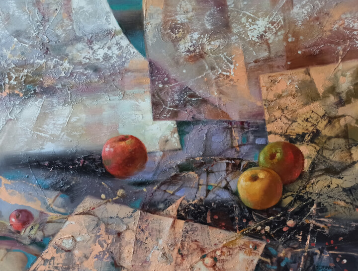Apples 绘画, 23.6x31.5 in