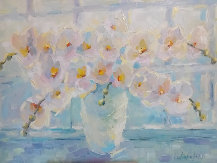 Orchids Malarstwo, 15,8x19,7 in