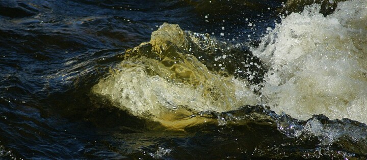 Photography titled "Rushing Gold." by Dave English, Original Artwork, Digital Photography