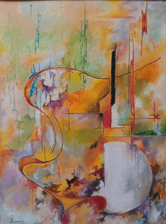 Chimérique (1) 绘画, 15.4x11.4 in