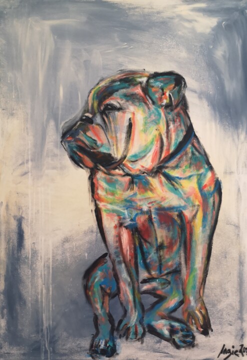 Spike 绘画, 39.4x27.6 in