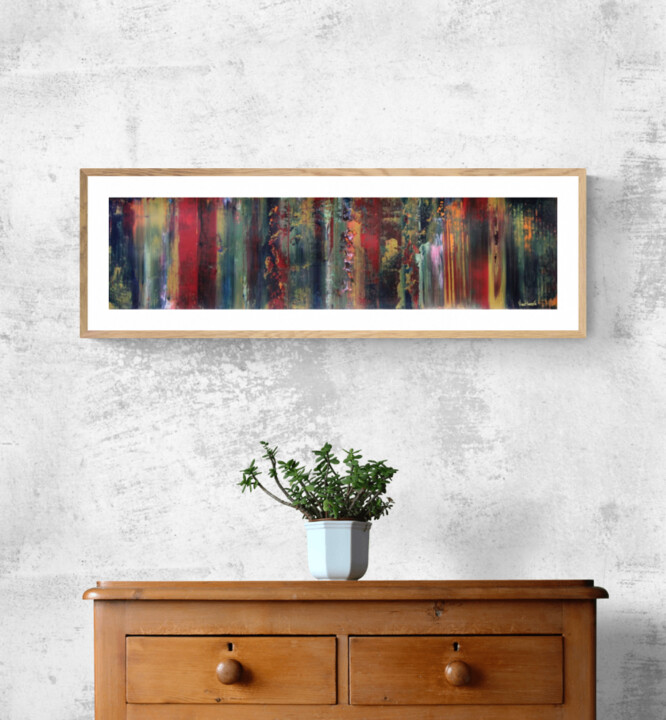 绘画,  10x40 in 