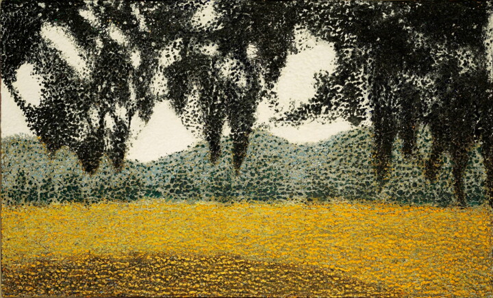 Sous-bois 10 绘画, 38.6x63.8 in