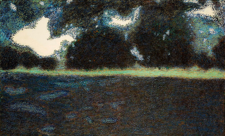 Sous-bois 11 绘画, 38.6x63.8 in