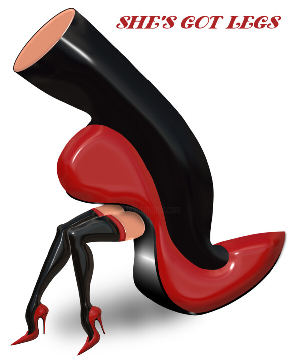 She's Got Legs 数字艺术