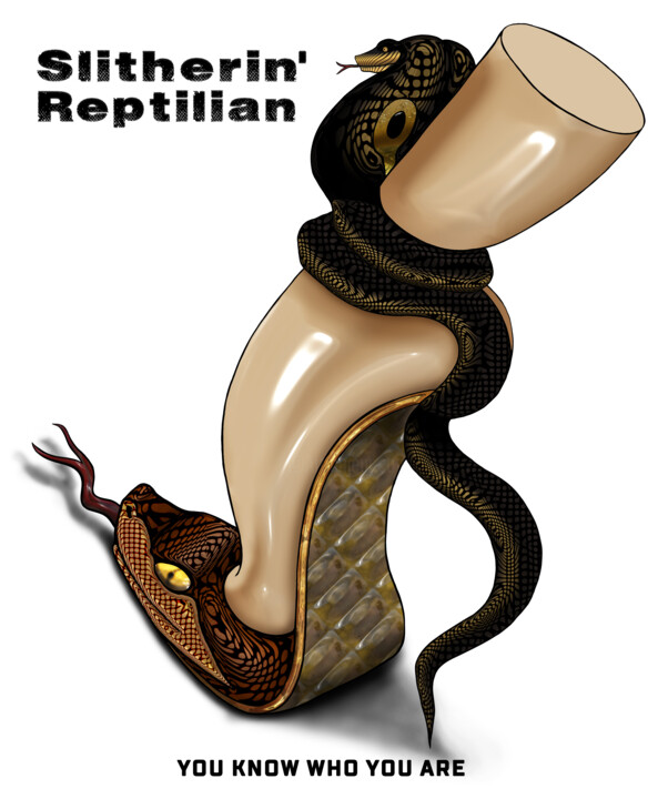 Slitherin' Reptilian 数字艺术