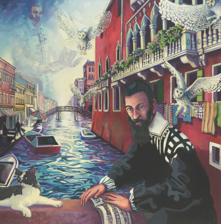 Monteverdi in Venedig Pittura, 47,2x47,2 in
