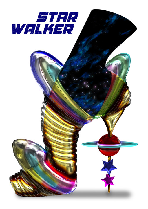 Starwalker 数字艺术