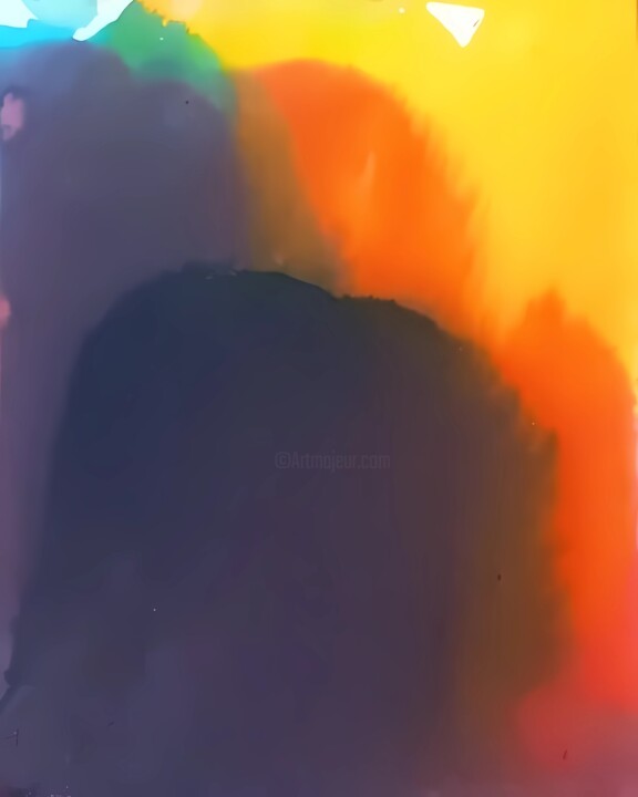 Spectrum of Emotion– Easter Abstract Limited Edition Art Pri 绘画, 19.7x15.8 in