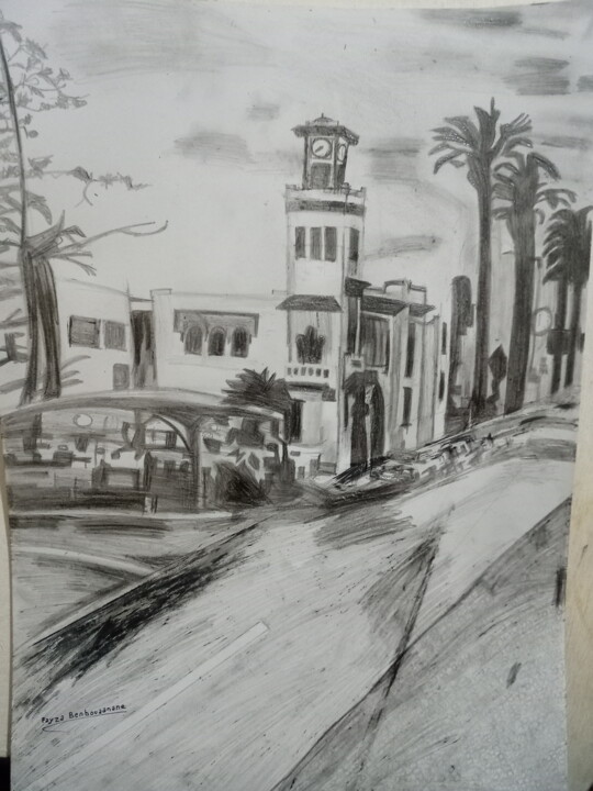 Le boulevard 图画, 20.9x15 in
