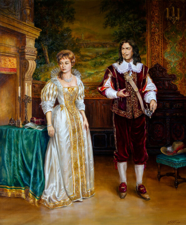 Peinture intitulée "And don't forget th…" par Valeriy Bulat, Œuvre d'art originale, Huile Monté sur Châssis en bois