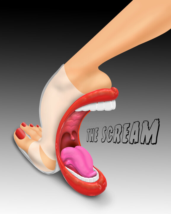 The Scream 数字艺术