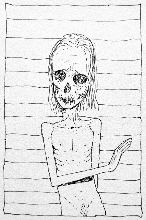 Talk to the hand 图画, 4.7x3.2 in