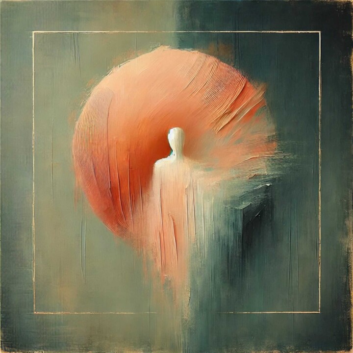 Éveil intérieur 绘画, 47.2x47.2 in