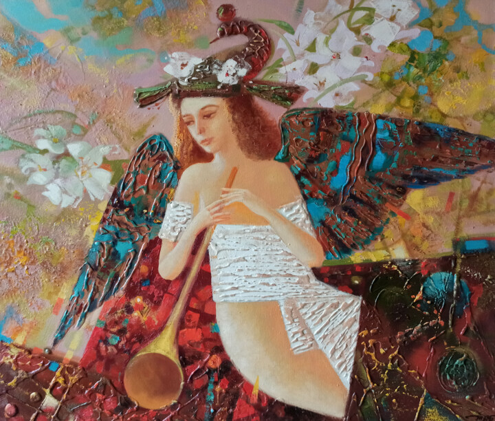 Nika Painting, 23.6x27.6 in