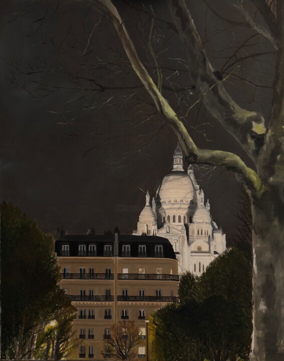 Secrets nocturnes Картина, 36,2x28,7 in