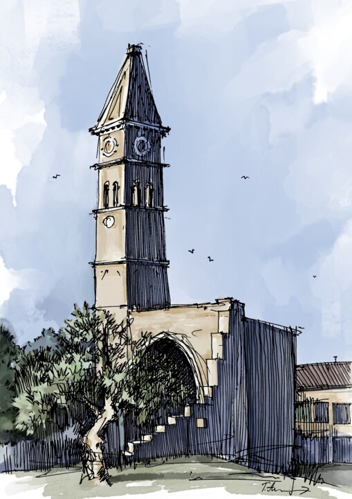 Old Bell Tower in Portorož デジタルアーツ