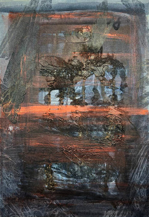 미술작품,  23.6x15.8 in 