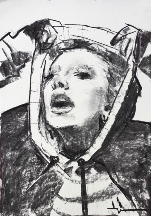 图画,  13.4x9.5 in 