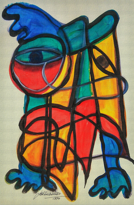 Nosso tempo ABR-18 绘画, 27.6x19.7 in