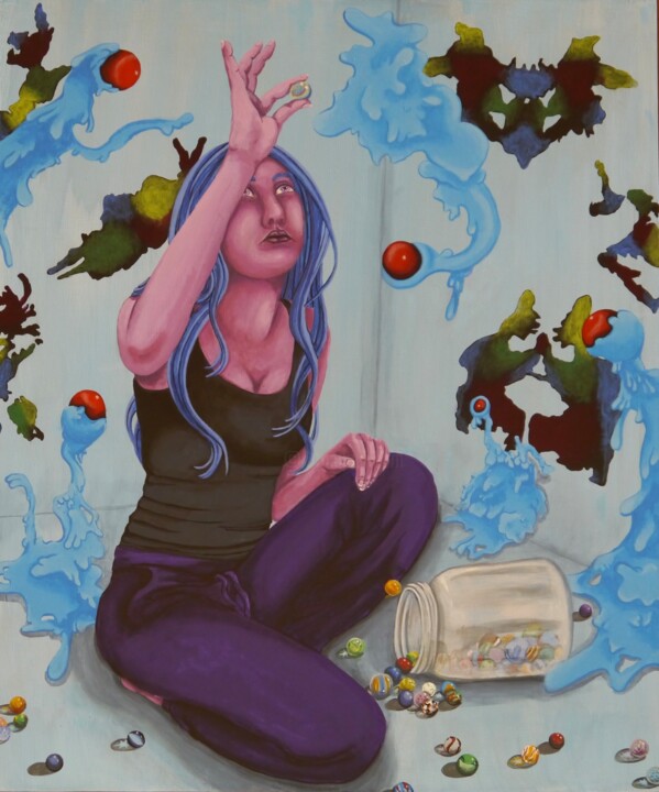 Lost Marbles Pittura, 24x20,1 in