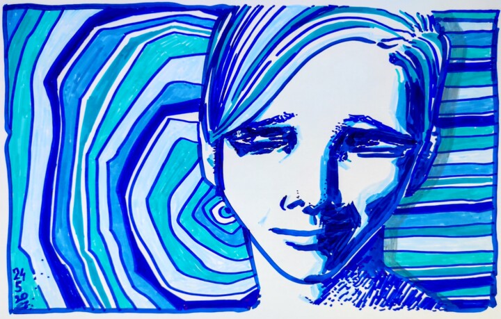 图画,  4.7x7.1 in 