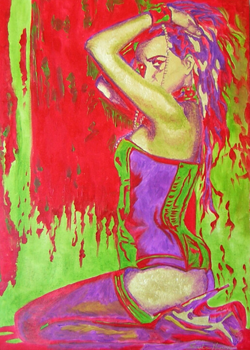 RAIN of Fire Tablo, 27,6x18,9 in
