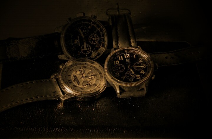 Photography titled "Watches Watched." by Dave English, Original Artwork, Digital Photography