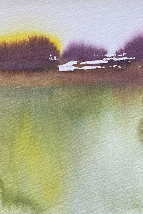 Paisaje 2512 绘画, 7.1x4.7 in