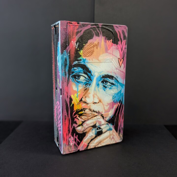 Bob Marley, la VHS 雕塑, 7.5x3.9 in