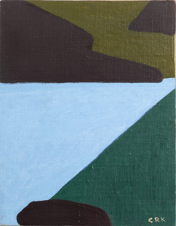 l'été fragment 21 Tablo, 8,9x6,5 in