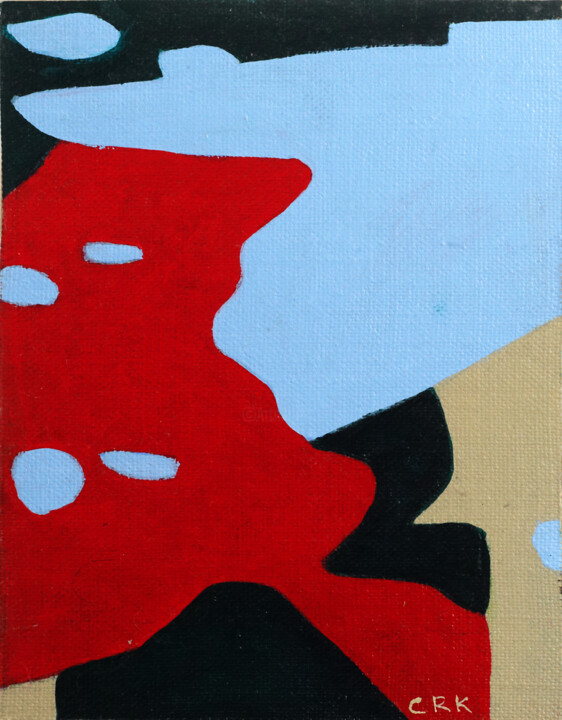 l'été fragment 18 Painting, 8.9x6.5 in