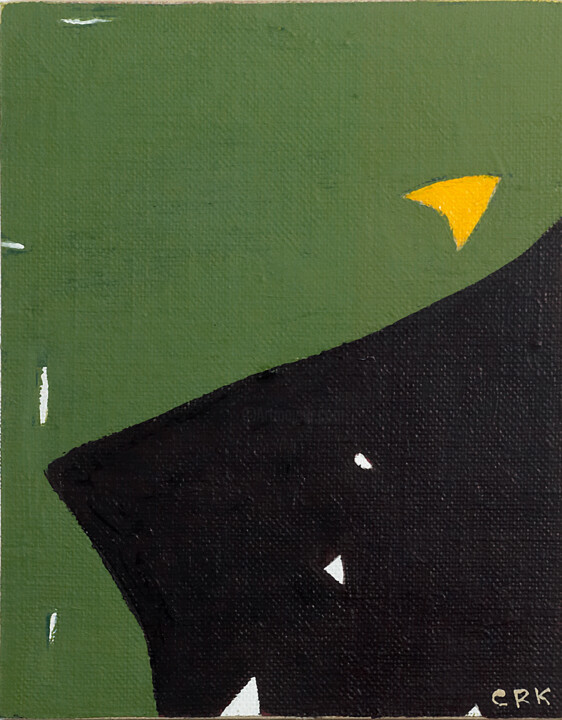 l'été fragment 15 Painting, 8.9x6.5 in