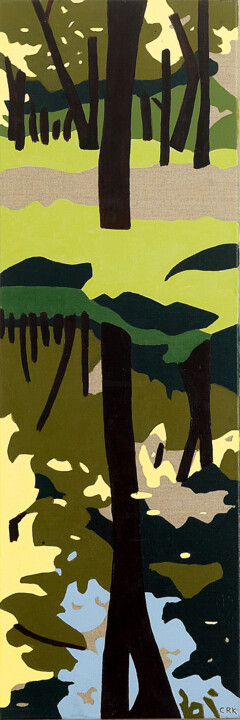 l'été fragment 5 Painting, 47.2x15.8 in