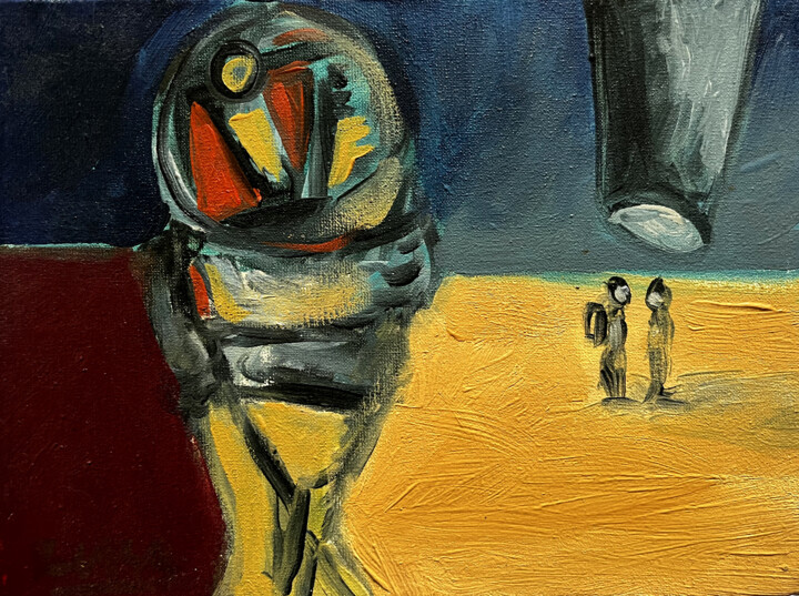绘画,  7.1x9.5 in 