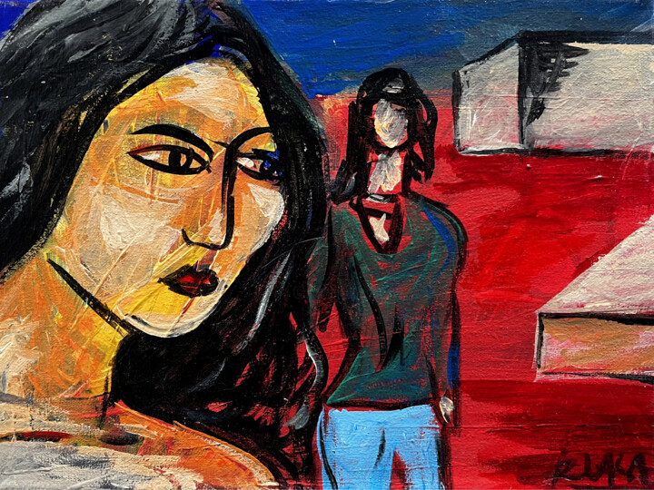绘画,  7.1x9.5 in 