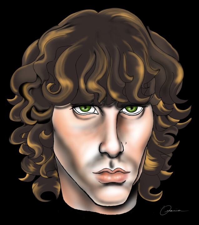 Jim Morrison The Doors Singer Musician Digital Arts