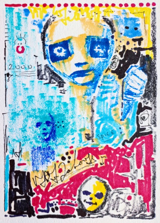 Spicy Nostalgia 图画, 4.7x3.4 in
