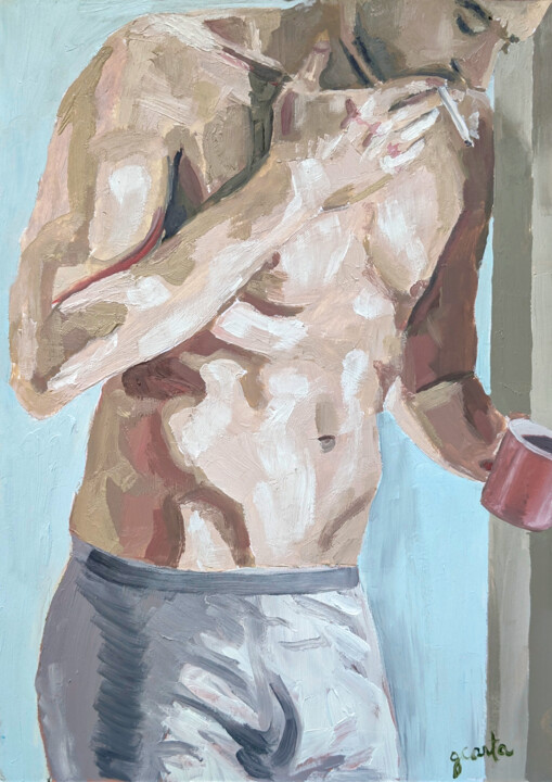 绘画,  11.7x8.3 in 