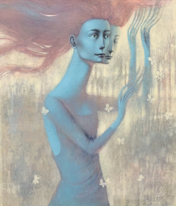 미술작품,  27.6x23.6 in 