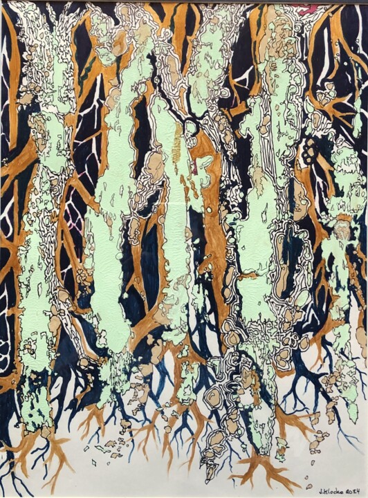 绘画,  19.3x15.4 in 