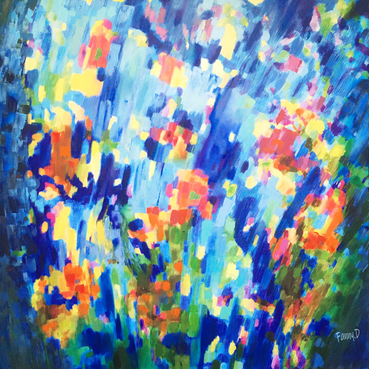 c'est l'Printemps 绘画, 31.5x31.5 in