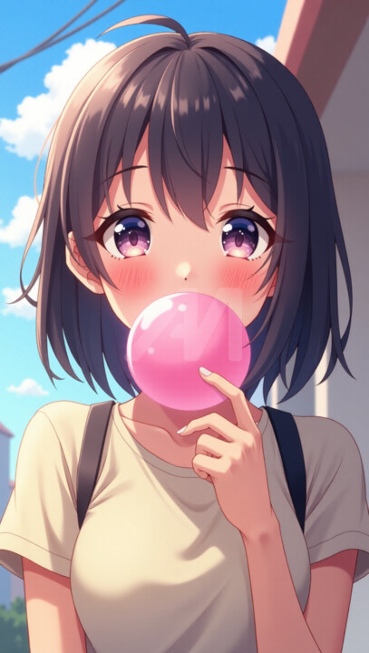 Bubble gum 数字艺术