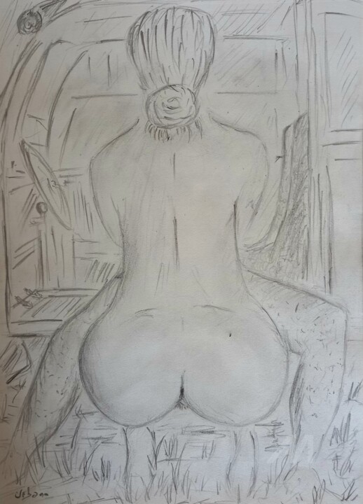 绘画,  16.1x11.8 in 